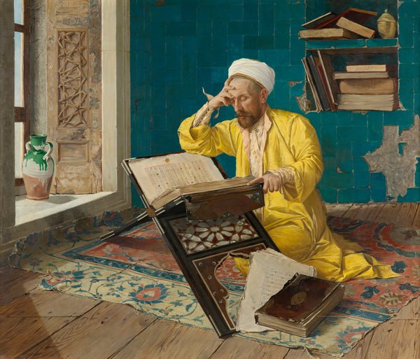 Islamic theologian with Quran (1902)