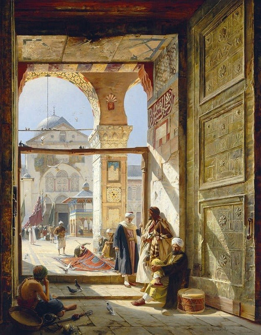 The Gate of the Great Umayyad Mosque, Damascus (1890)