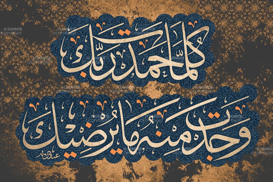 كلما حمدت ربك وجدت منه مايرضيك 