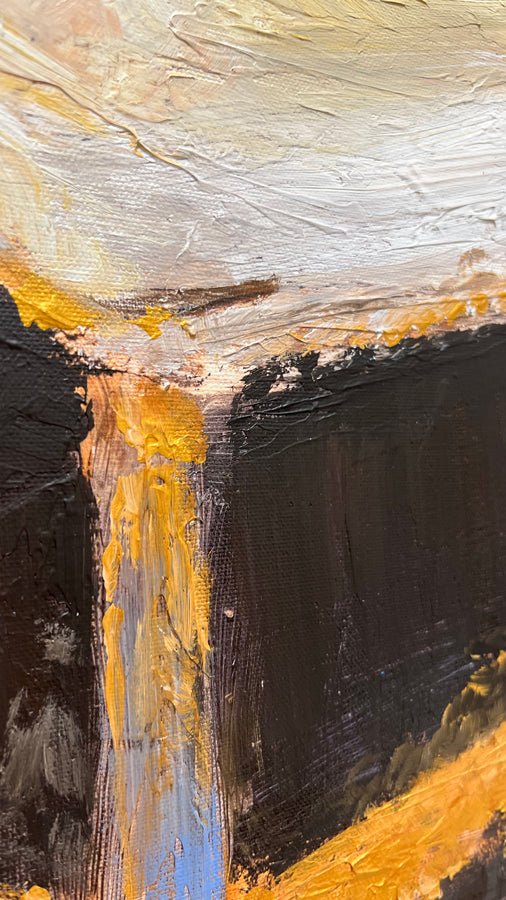 Al Kaaba - Abstract Painting الكعبة رسم تجريدي