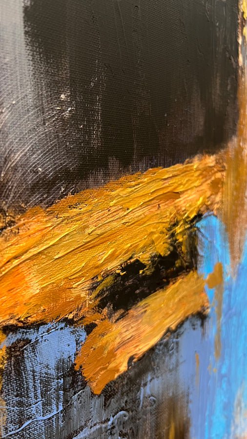 Al Kaaba - Abstract Painting الكعبة رسم تجريدي