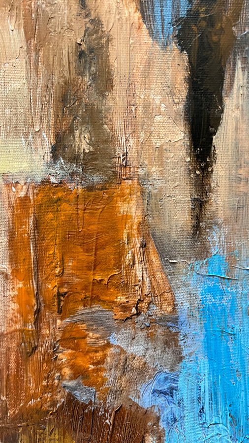 Al Kaaba - Abstract Painting الكعبة رسم تجريدي