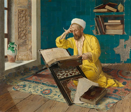 Islamic theologian with Quran (1902)