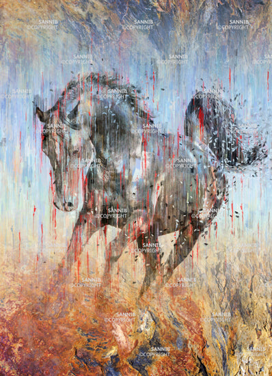 Abstract Horse