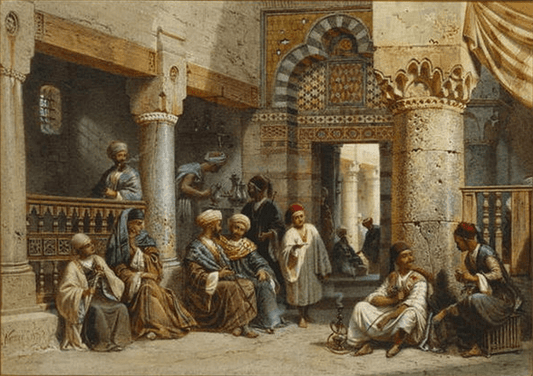 المقهى عام م1870