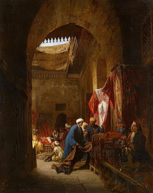 The Carpet Bazaar, Cairo